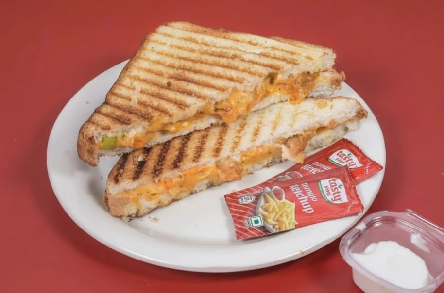 Chicken Cheese Corn Sandwich at Biryani Box Company